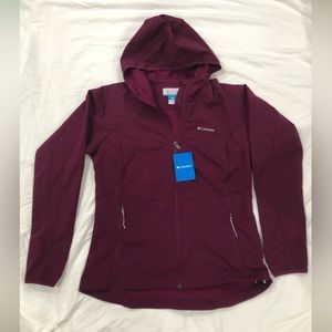 Purple Columbia Hartselle Softshell Size Large